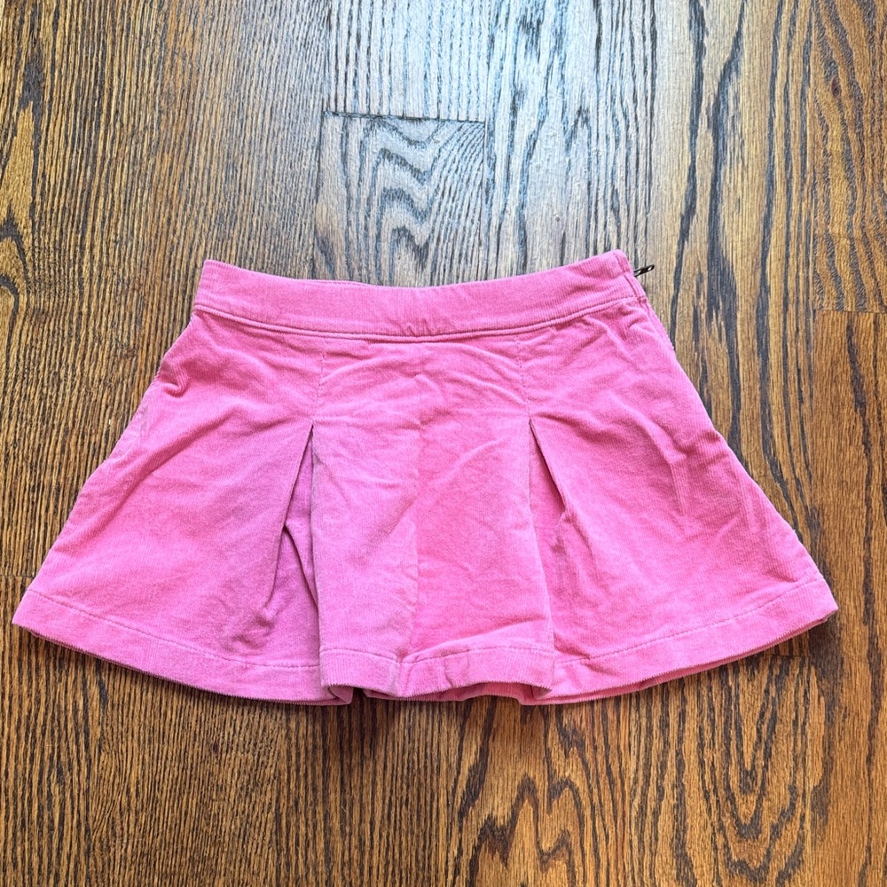 Crewcuts Pink Knit Skort with Pleated Front